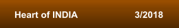 Heart of INDIA                      3/2018